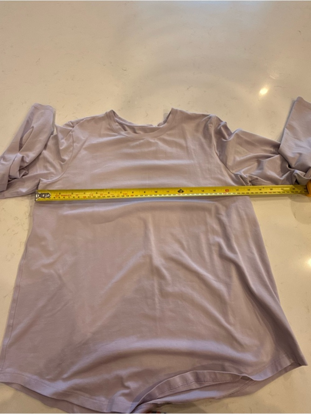 Lululemon Love Long Sleeve Shirt in Lilac Ether - 8 - Picture 2 of 4